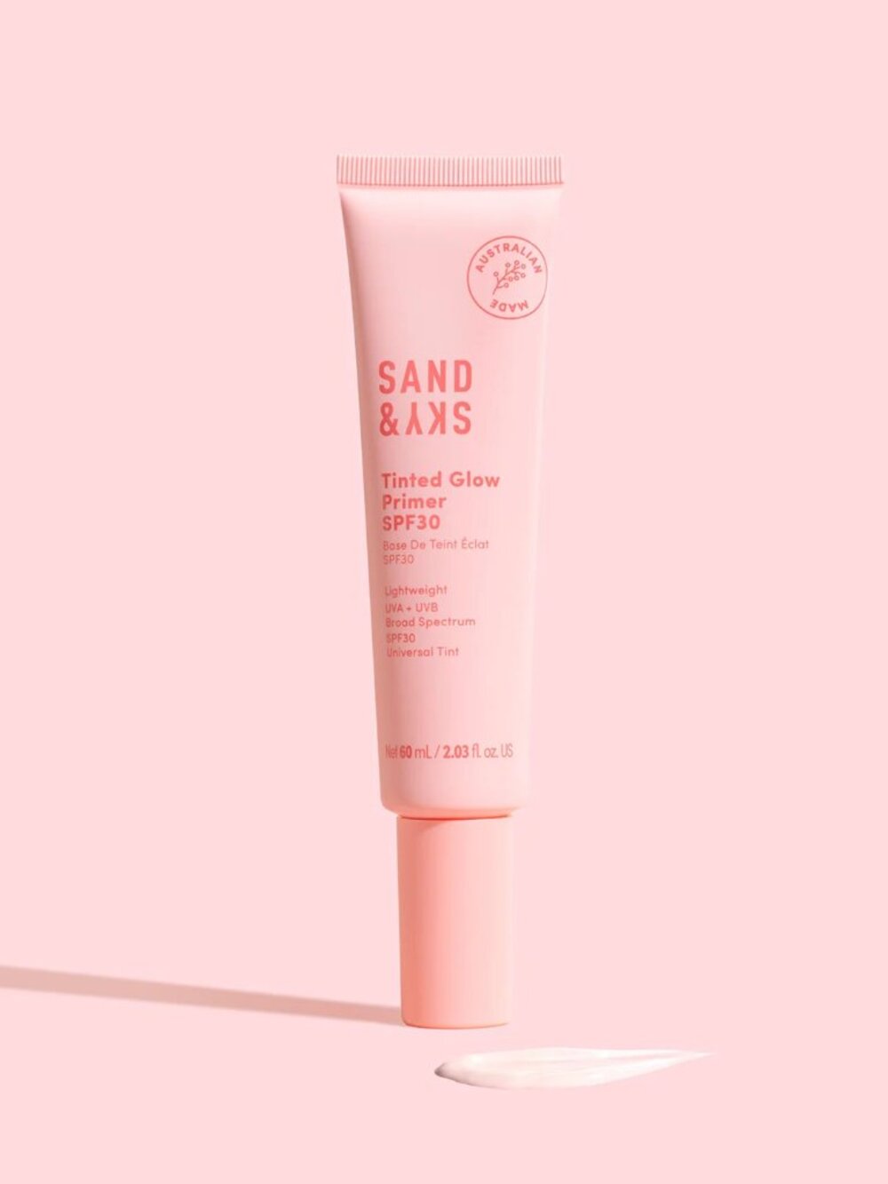 Sand & Sky Tinted Glow Primer SPF 30 2.03 oz – New